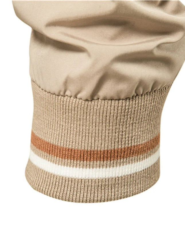 Men’s Zip-Up Bomber Jacket