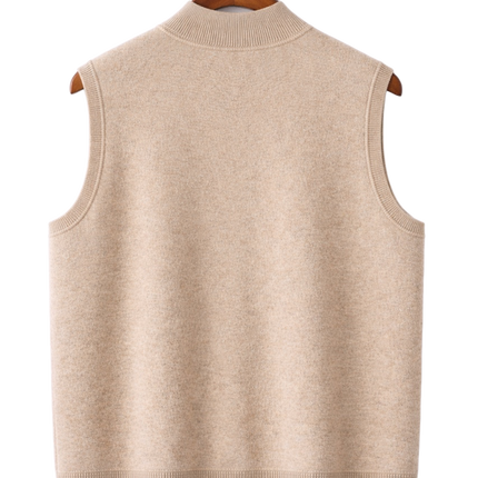 Men’s Zip-Up Knit Vest