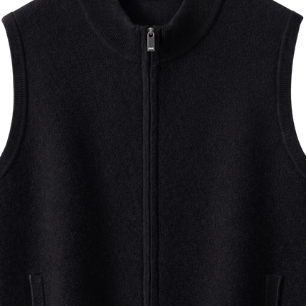 Men’s Zip-Up Knit Vest