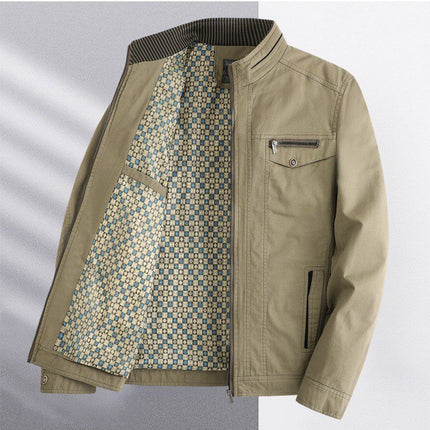 Men’s Zip-Up Utility Jacket