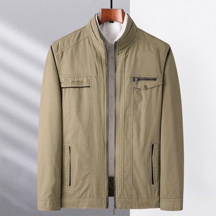 Men’s Zip-Up Utility Jacket