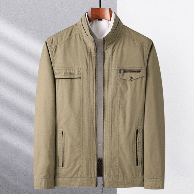 Men’s Zip-Up Utility Jacket