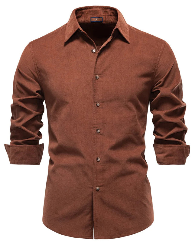 Men Slim Fit Casual Shirt