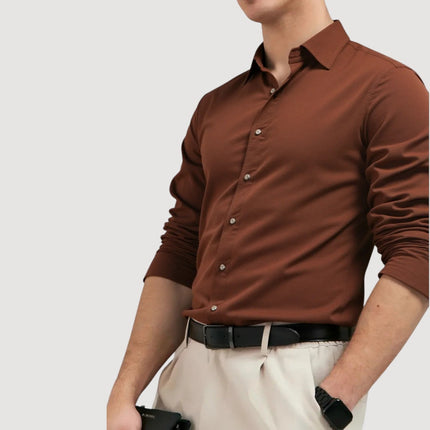 Men Slim Fit Casual Shirt