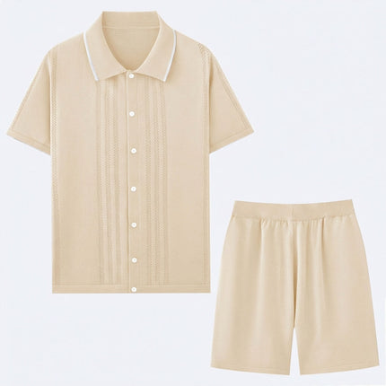Men’s 2-Piece Shirt and Shorts Set