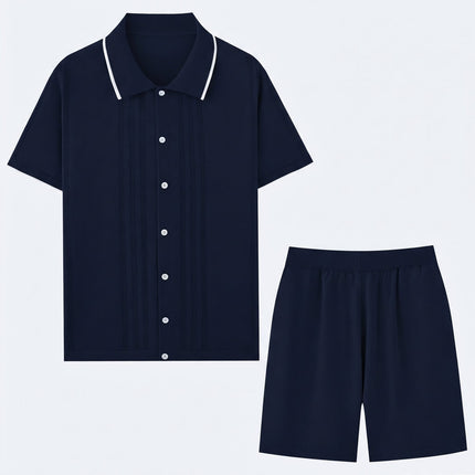 Men’s 2-Piece Shirt and Shorts Set