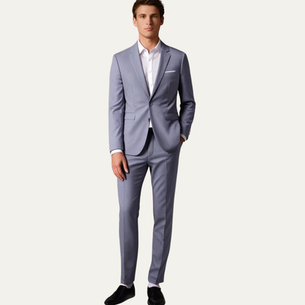 Men's Elegant 2 Piece Suit Set – Blazer & Trousers