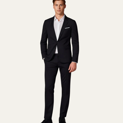 Men's Elegant 2 Piece Suit Set – Blazer & Trousers