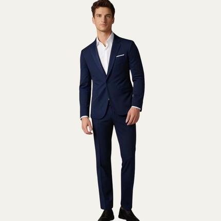 Men's Elegant 2 Piece Suit Set – Blazer & Trousers