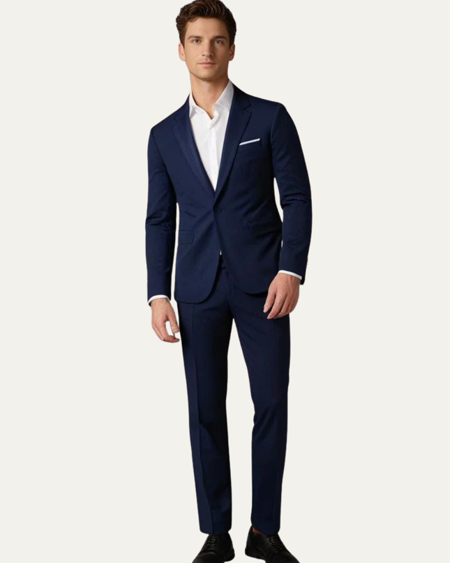 Men's Elegant 2 Piece Suit Set – Blazer & Trousers