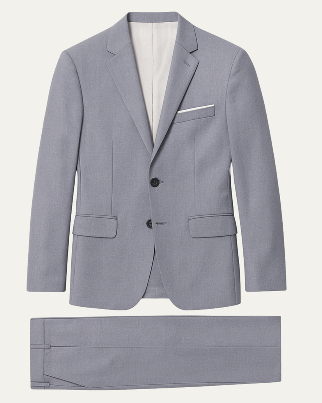 Men's Elegant 2 Piece Suit Set – Blazer & Trousers