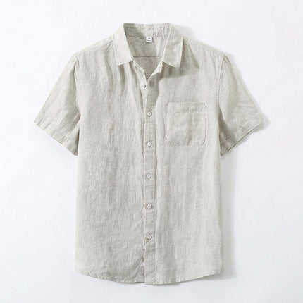 Men’s Short Sleeve Button-Up Shirt