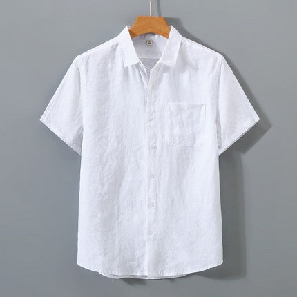 Men’s Short Sleeve Button-Up Shirt
