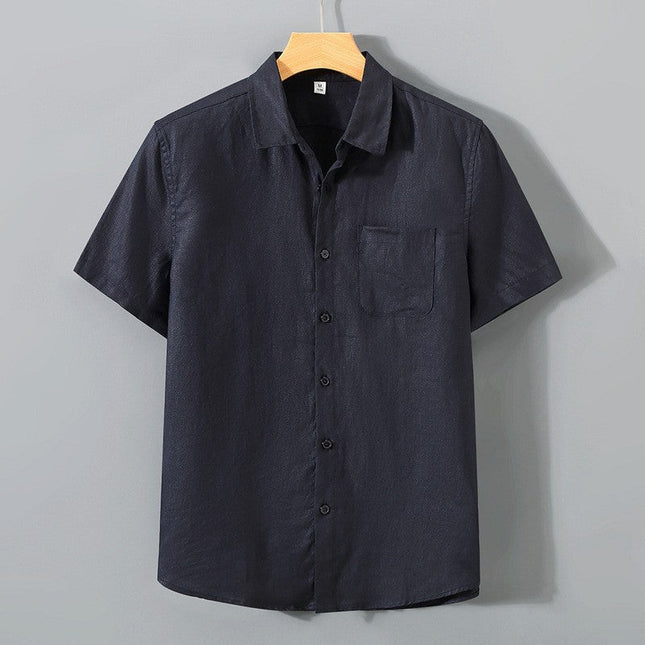 Men’s Short Sleeve Button-Up Shirt