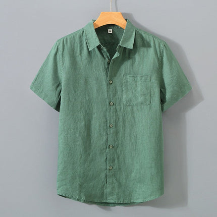Men’s Short Sleeve Button-Up Shirt