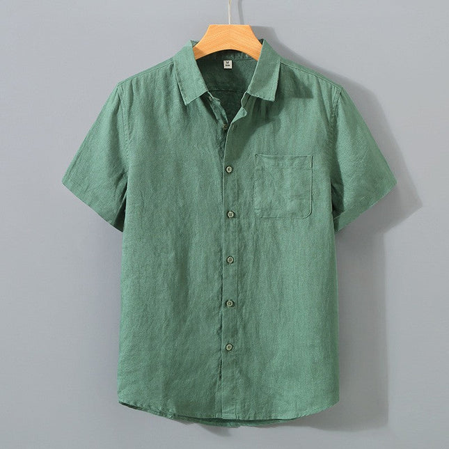 Men’s Short Sleeve Button-Up Shirt