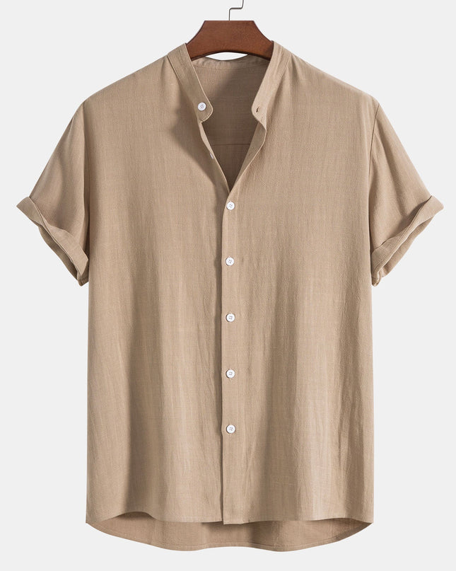 Men's Short Sleeve Casual Shirt Set