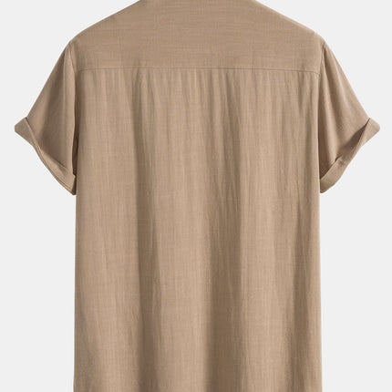 Men's Short Sleeve Casual Shirt Set