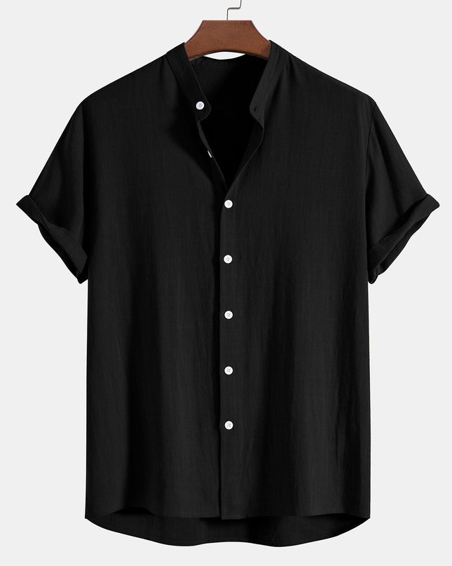 Men's Short Sleeve Casual Shirt Set