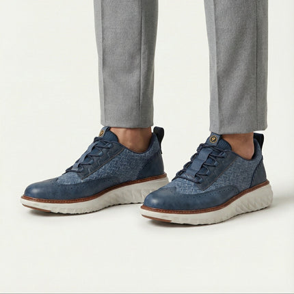 Men's Sneakers Leather Lightweight Breathable