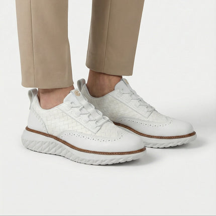 Men's Sneakers Leather Lightweight Breathable