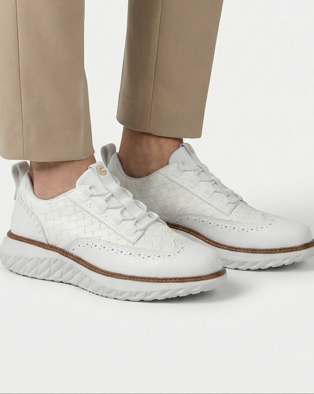 Men's Sneakers Leather Lightweight Breathable