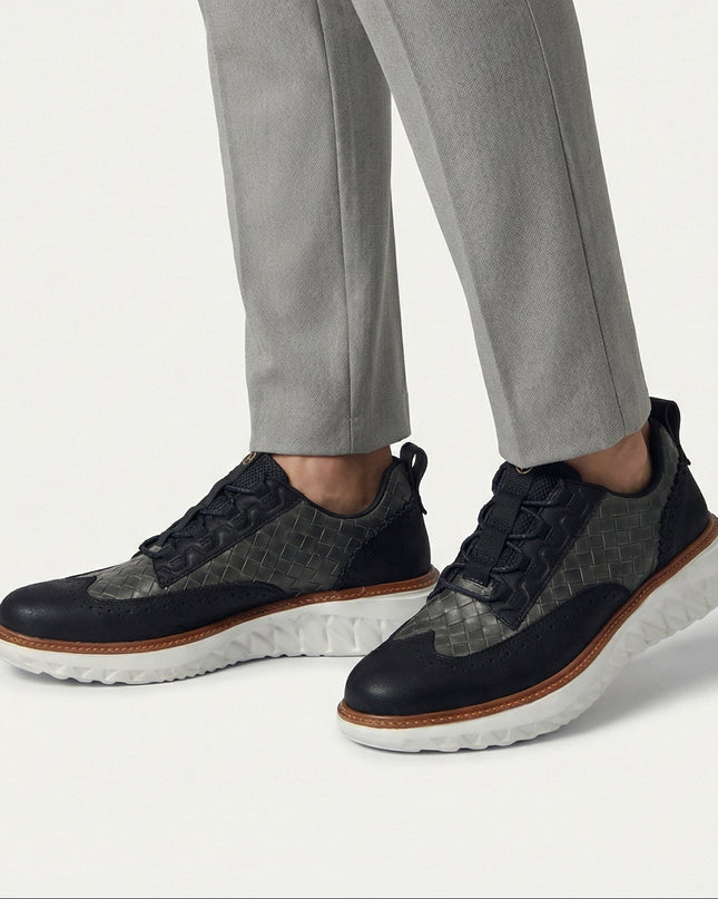 Men's Sneakers Leather Lightweight Breathable