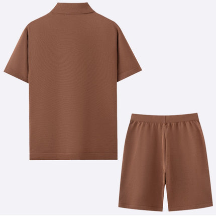 Men’s Summer 2-Piece Set Shirt and Shorts