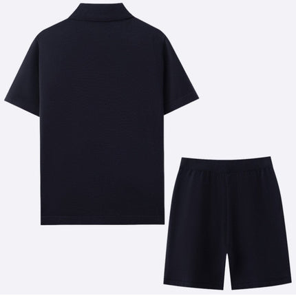 Men’s Summer 2-Piece Set Shirt and Shorts