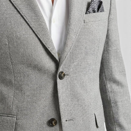 Men's Two-Piece Textured Weave Suit