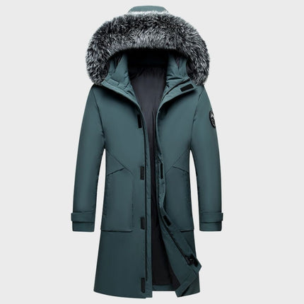 Marcus | Men's Winter Parka Jacket Waterproof Faux-Fur Hooded Long Coat