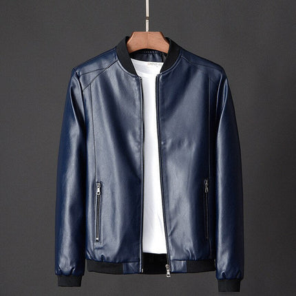 Men's Zip-Up Motorcycle Jacket
