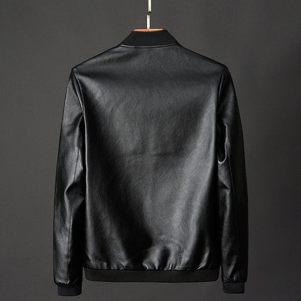 Men's Zip-Up Motorcycle Jacket