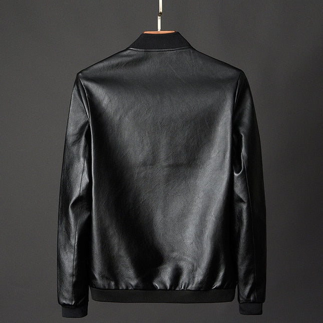 Men's Zip-Up Motorcycle Jacket