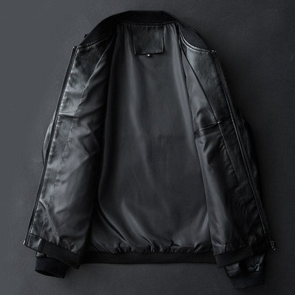 Men's Zip-Up Motorcycle Jacket