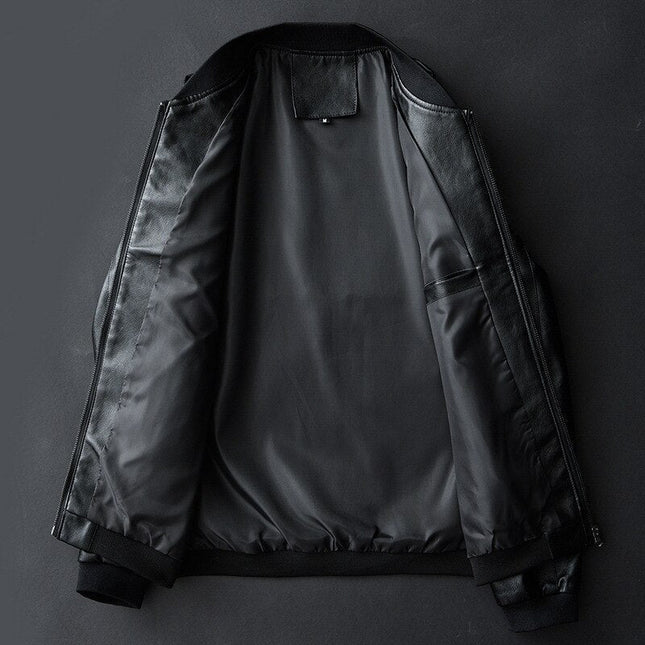 Men's Zip-Up Motorcycle Jacket