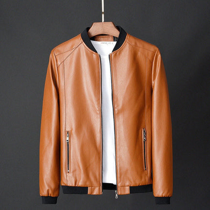 Men's Zip-Up Motorcycle Jacket