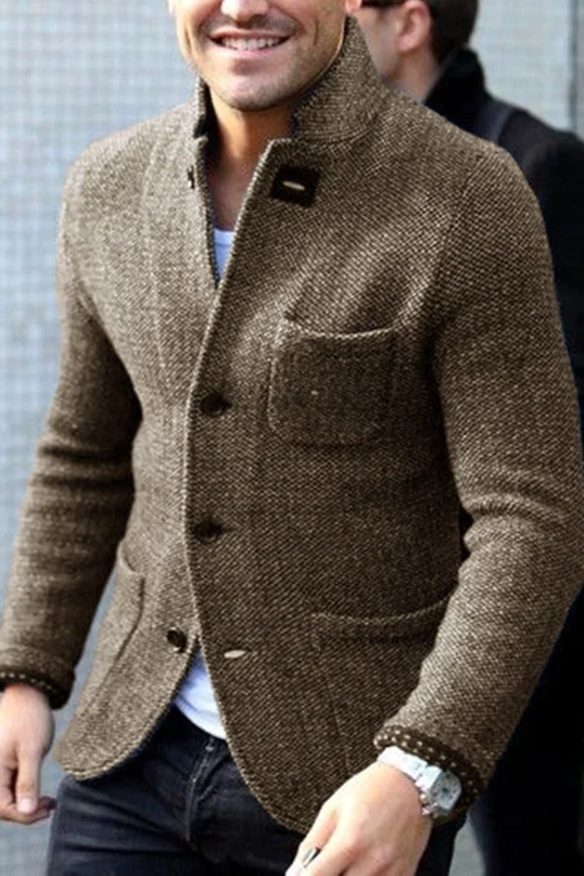 Meridan | Smart Everyday Men's Knit Jacket
