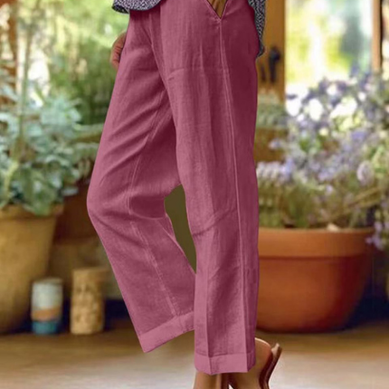 Mireille | Relaxed Tapered Cropped Pants