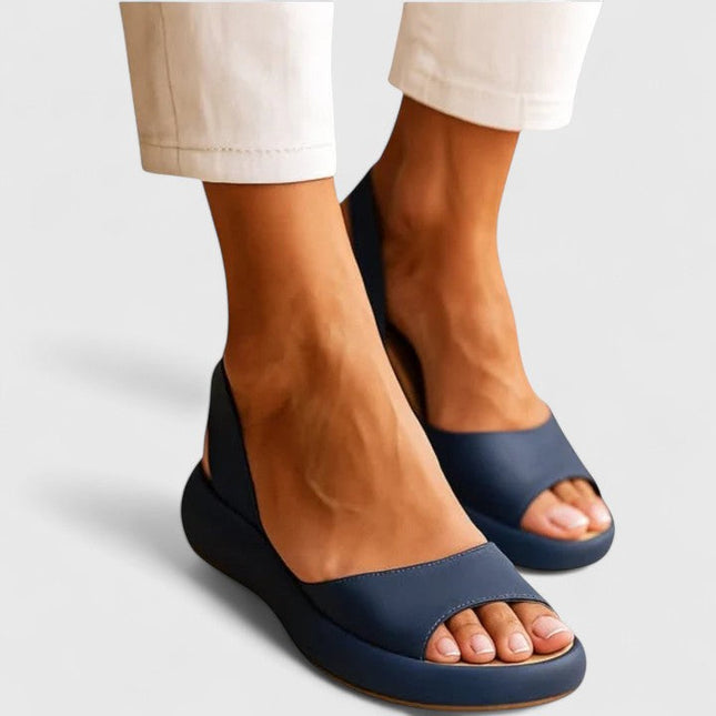 Mirella | Orthopedic Platform Slingback Sandals