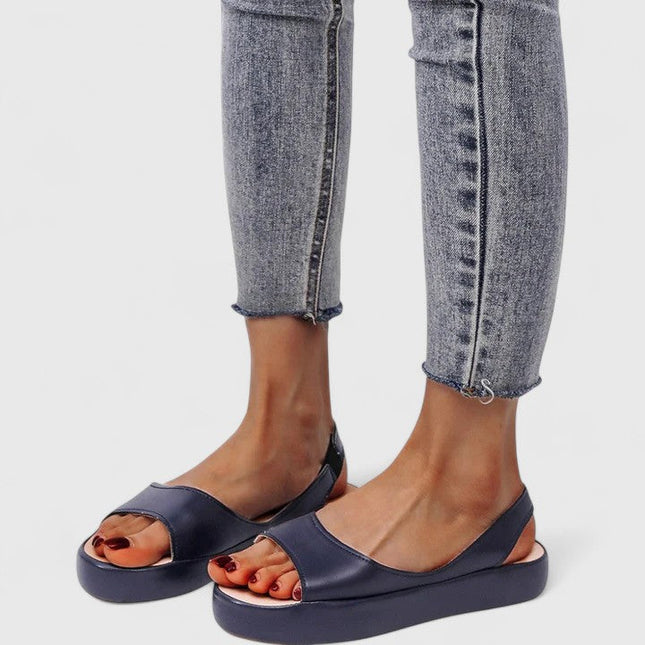 Mirella | Orthopedic Platform Slingback Sandals