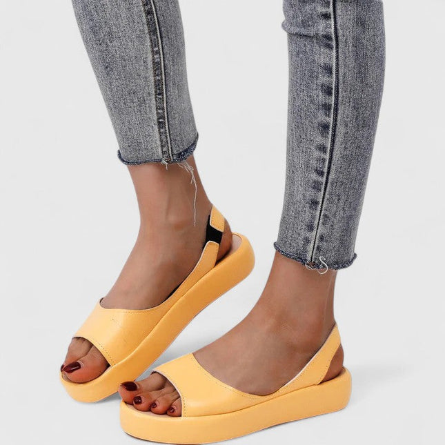 Mirella | Orthopedic Platform Slingback Sandals