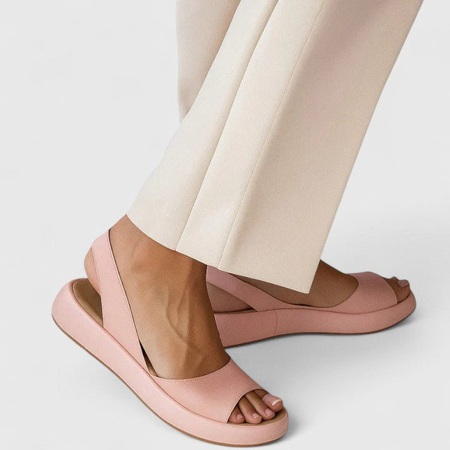 Mirella | Orthopedic Platform Slingback Sandals