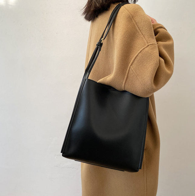 Noémie | Women's Woven Vegan Leather Tote Bag