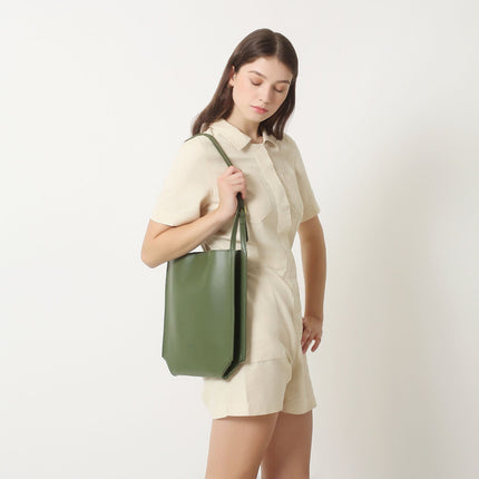 Noémie | Women's Woven Vegan Leather Tote Bag
