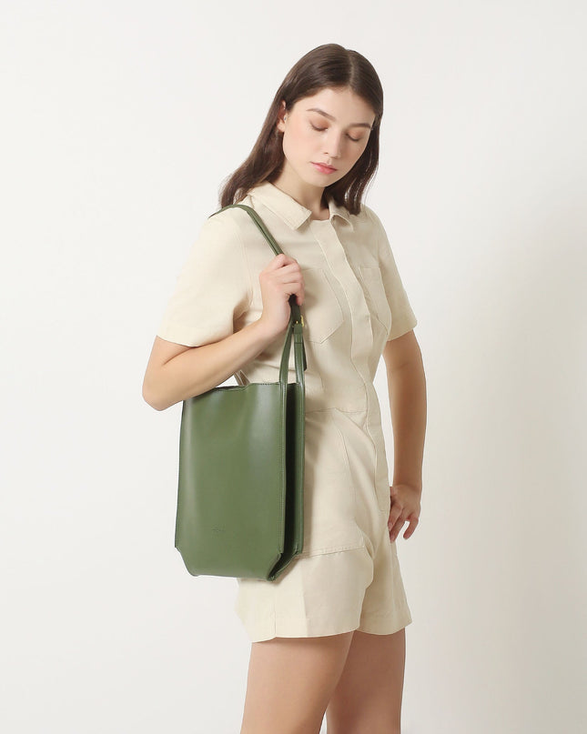 Noémie | Women's Woven Vegan Leather Tote Bag