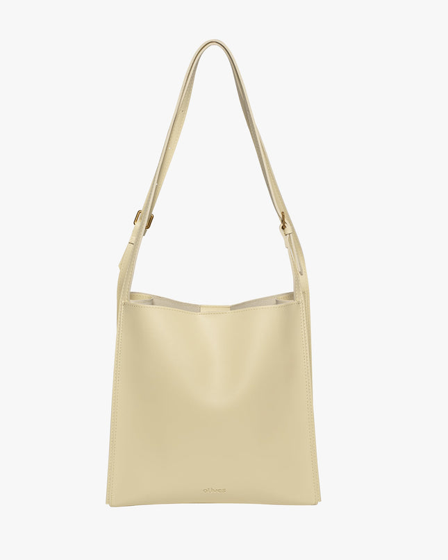 Noémie | Women's Woven Vegan Leather Tote Bag