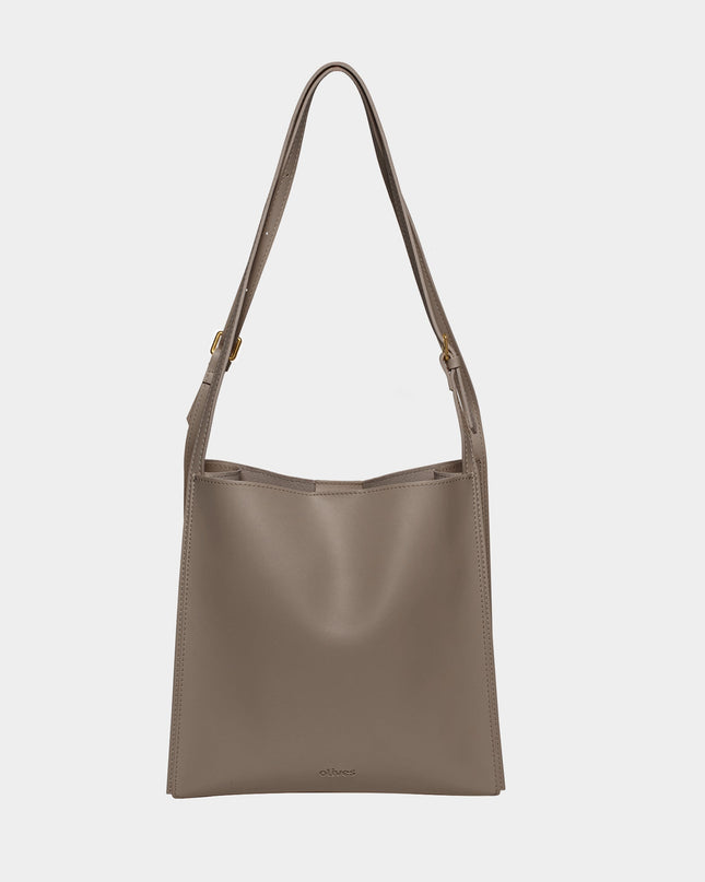 Noémie | Women's Woven Vegan Leather Tote Bag