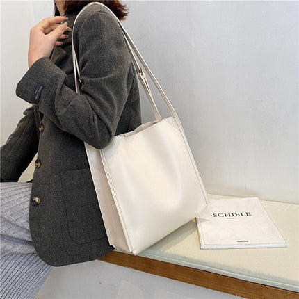 Noémie | Women's Woven Vegan Leather Tote Bag