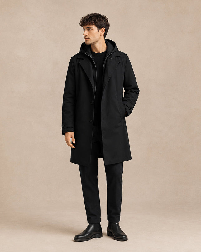 Oldborough | Men's Waterproof Hooded Rain Coat